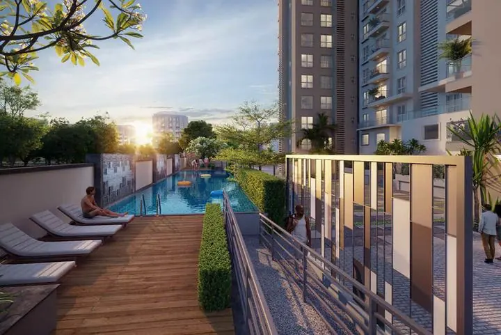 Pool deck