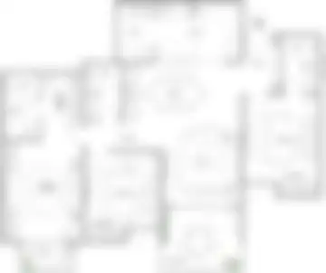 3 BHK · Type 1 floor plan